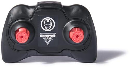 Monster Jam Marvel Iron Man RC Truck, 1:24 Scale | Remote Control Truck Toy, Durable Construction, Authentic Design, Easy to Use Remote, Pretend Play Gifts for Kids Ages 4+ - style: Marvel Iron Man