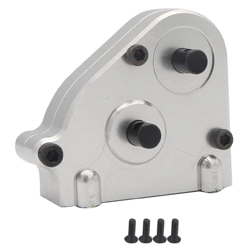 MN128 MN86 MN86S MN86K MN86KS MN G500 Metal Transmission Gearbox Transfer Case 1/12 RC Crawler Car Upgrade Parts(Silver) - color: Silver