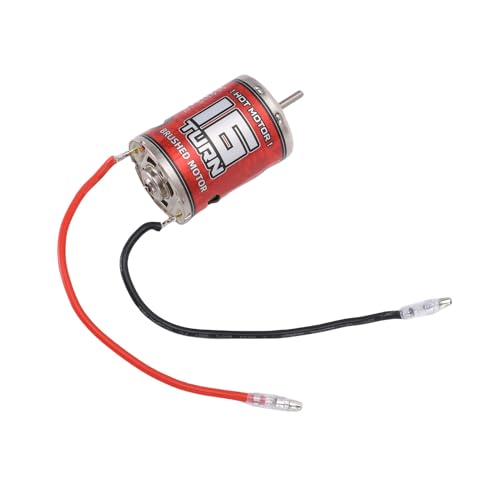 SUNGOOYUE RC Car Motor 16T High Torsion Brushed Motor, Smooth Running 540 550 Replacement for Hsp Vehicles, Ideal for Crawlers and Offroad RC Trucks