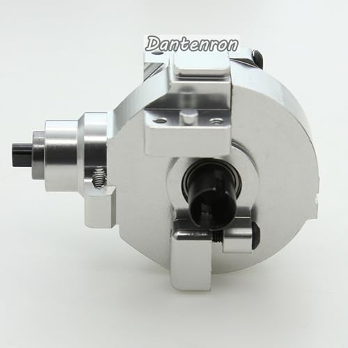 1/10 RC Electric Car Front Drive Diff Gear Box Assembly Set Upgraded Parts Compatible with 1:10 Car HSP Redcat Himoto Volcano EPX 94106 94107 94108 94111 94123 (Silvery) - color: Silvery