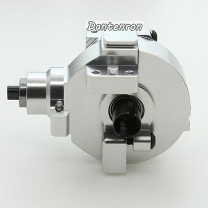 1/10 RC Electric Car Front Drive Diff Gear Box Assembly Set Upgraded Parts Compatible with 1:10 Car HSP Redcat Himoto Volcano EPX 94106 94107 94108 94111 94123 (Silvery) - color: Silvery