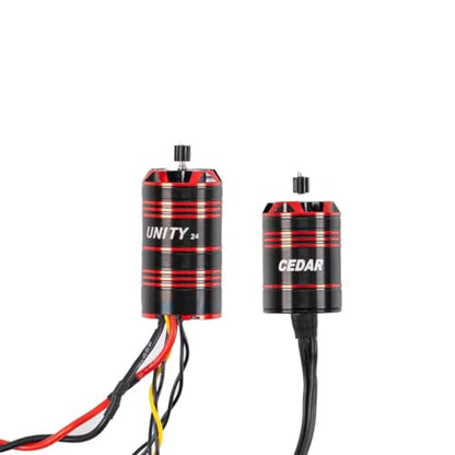FURITEK UNITY24 PRO 3500kv 2-in-1 Micro FOC Brushless System for Axial SCX24 - Remote Control Car, RC Cars 1/24 Scale Electonics Brushless Motor and ESC Combo (FOC Brushless System (FUR-2584))