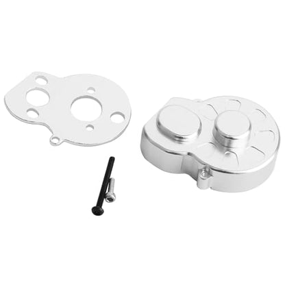 Aluminum Steering Knuckles, C Hubs Front Rear Shock Mount Suspension Arms Transmission Cover Wheel Hex for 1/24 Buggy Losi Micro-B Upgrade Set,8 Set (Silver) - color: Silver