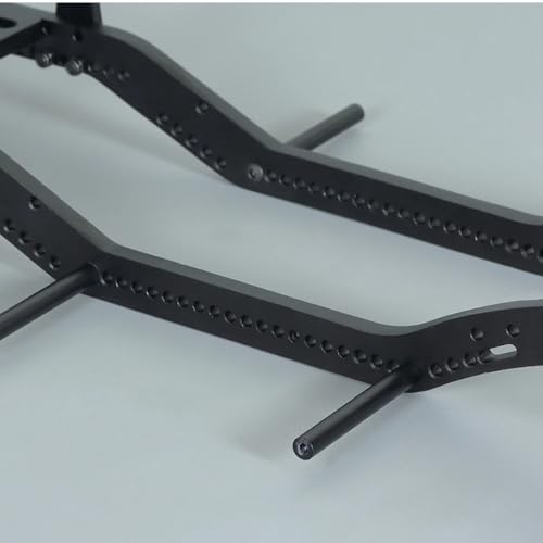 RC Frame Parts For Axial For SCX10 D90 TF2 B5 1/10 Metal Chassis Set Rails Frame With Shock Towers For Leaf Springs Mounting Holes RC Crawler Upgrade