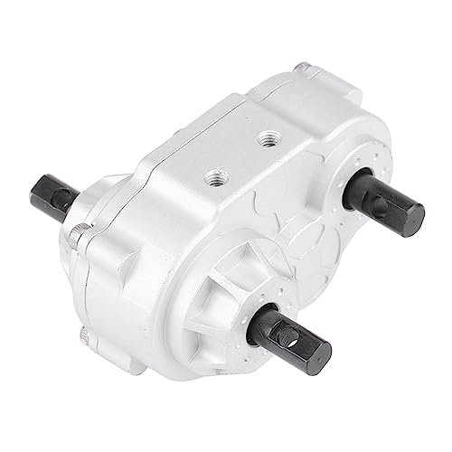 Metal Transfer Case RC Transfer Gearbox Accessory for SCX10 Gelande II D90 1 10 RC Crawler Car Sturdy Metal Construction Easy Installation Lightweight Design Durable