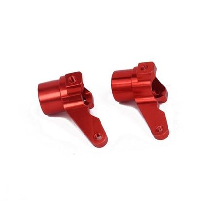 Steering Knuckle Models For Kyosho For Optima 4Wd RCAWD 1/10 2PCS Alloy Steering Hub Carrier Blocks Arm Rc Model Car For Buggy Off-Road Parts(Titanium) - color: Titanium