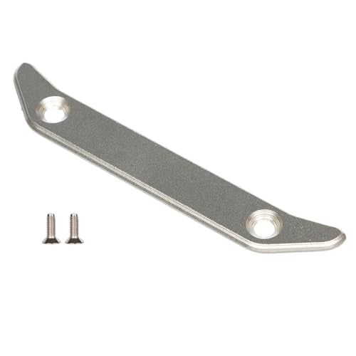 Titanium Sparking Skid Plate Chassis Guard for Arrma 1/7 6S Limitless F1/Infraction/Felony | 2mm Titanium Thick Chassis Armor Undershield Protector,Skid Plate Chassis Upgrade Part Bottom Cover-Titanium Front - color: 1/7 6s Limitless F1/Infraction/Felony-