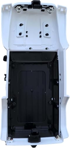 6.10inch/155mm Wheelbase Shell ABS Hardtop Body Kit Replacement Part for TRX4M Bronco Defender AX8560 1/18 RC Crawler Chassis (White) - color: White