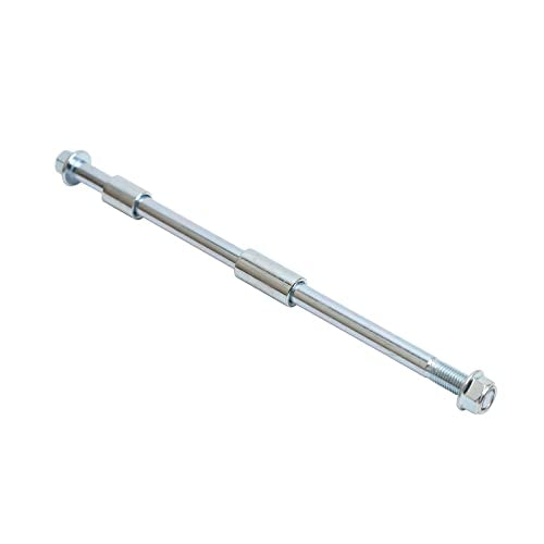 Mokuo 10mm 260mm Front Rear Axle with Bushing 6mm 20mm 32mm Fit for Motorcycle Pit Dirt Bike Moped Scooter QUAD ATV Mini Bike Parts - size: 10-260