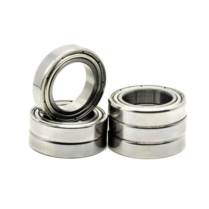 Double Rubber Seal for ZD for Racing for MX-07 8763 8764 1/7 rc Car Spare Parts Accessories Modified Pieces 12Pcs Steel Ball Bearing Set
