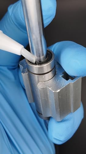 OmniBrush Precision Oil Applicator with Food-Grade Synthetic Lubricant – Twist-to-Dispense Brush for 3D Printers, CNC, Laser Engravers, Sewing Machines – Bearings, Rails & Motion Systems