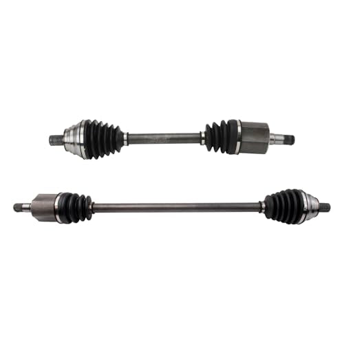 TRQ Front Driver and Passenger Side CV Axle Assembly Set 2 Piece Compatible with 2012-2013 Volkswagen Beetle Automatic Transmission 2014 Beetle 2.5L Automatic Transmission - style: CSA55708