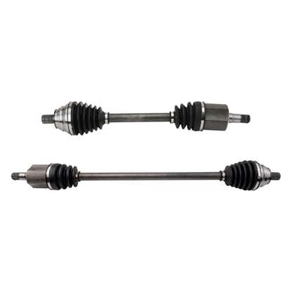TRQ Front Driver and Passenger Side CV Axle Assembly Set 2 Piece Compatible with 2012-2013 Volkswagen Beetle Automatic Transmission 2014 Beetle 2.5L Automatic Transmission - style: CSA55708