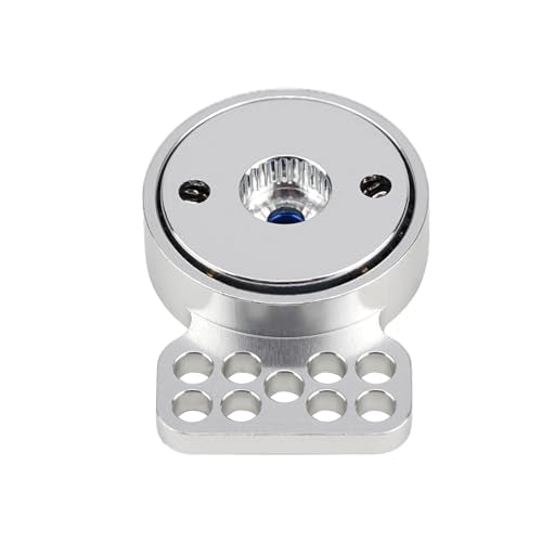 DJX CNC Aluminum Porous Servo Saver 23T/24T/25T (Silver) - color: Silver