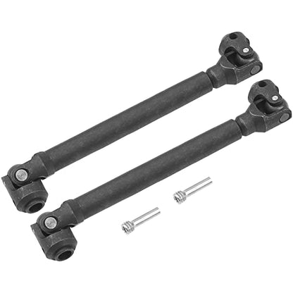 2Pcs ShareGoo Universal Drive Shaft CVD Driveshaft Upgrade Parts Compatible with Axial SCX10 SCX10-II Redcat Gen7 Gen8 RC4WD D90 1/10 RC Crawler Car (117-164mm)