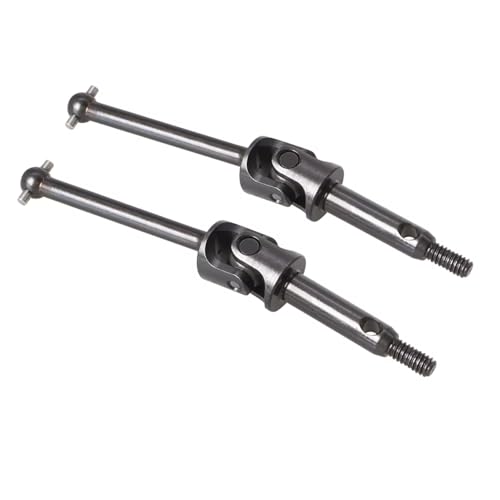 For Losi Micro-B 2wd For Buggy 1/24 Rc Car Parts 2pcs Model Metal Drive Shaft Reinforced Steel Rear For Universal Shaft RC Car Transmission Shaft