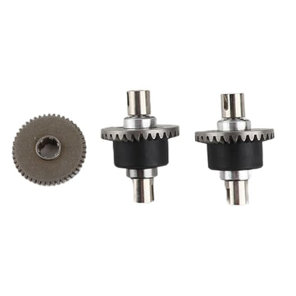 RC Differential Gear, RC Car Motor Gear Kit, 1/16 Scale Differential Assembly, High-Performance Transmission Parts for Off-Road Racing, Lightweight and Durable Components for Street Racing.