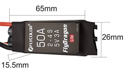 FLYCOLOR EDF 64mm 3500KV 4S RC Jet Airplane 11 Blades Ducted Fan with RC Brushless Motor with ESC 50A(2~4S) Balance Tested - size: 64MM EDF, style: With 50A ESC
