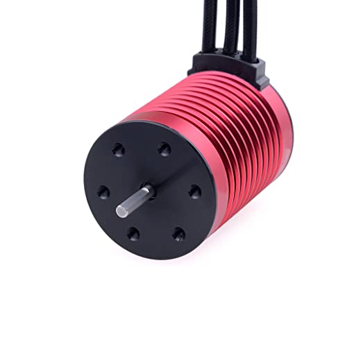 KingVal Replacement F540 3000KV Waterproof Brushless Motor Shaft 3.175mm with 45A Brushless ESC Combo Compatible with 1/10 RC Car