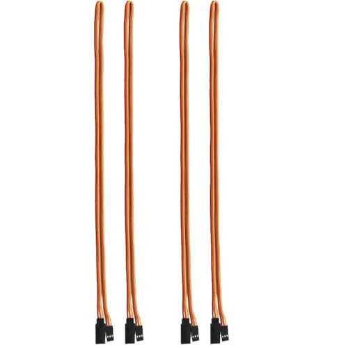 5PCS 1000mm Servo Extension Cable 3-Pin Male to Female 30 Core Lead Wire Cable Connectors Control Board Remote - 100CM
