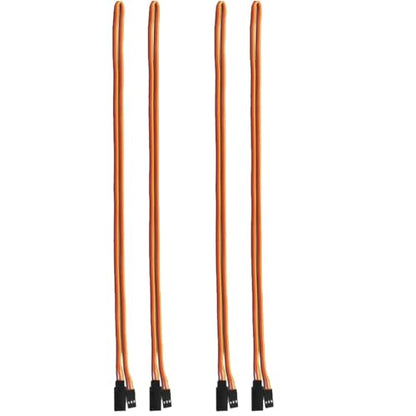5PCS 1000mm Servo Extension Cable 3-Pin Male to Female 30 Core Lead Wire Cable Connectors Control Board Remote - 100CM