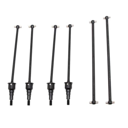RC Car Drive Shafts for Losi for Lasernut U4 1/10 Transmission Axles for Rock Racer Buggy RC Car Upgrade Parts Metal Front Rear Drive Shaft Dogbone Accessories