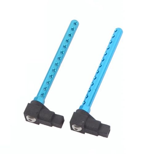 RC Car Accessories Compatible with Tamiya for TT-01 1/10 RC Car Upgrade Parts Accessories 4Pcs Aluminum Alloy Body Posts Mount Extension Set