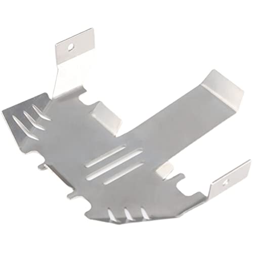 KYX Racing Stainless Steel Frame Protector & Skid Plate Chassis Guard & Axle Protective Plate Upgrades Parts Accessories for 1/10 Rc Crawler TRX-4 2021 Bronco