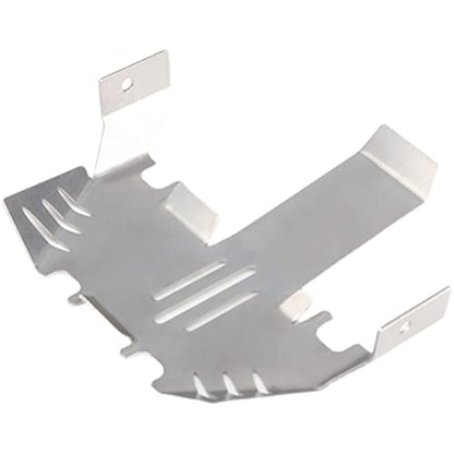 KYX Racing Stainless Steel Frame Protector & Skid Plate Chassis Guard & Axle Protective Plate Upgrades Parts Accessories for 1/10 Rc Crawler TRX-4 2021 Bronco