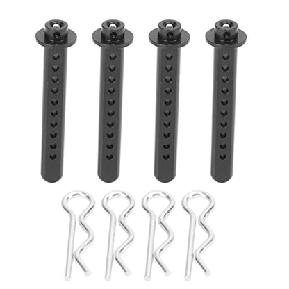 Aluminum Body Post Mounts for Axial SC /10 RC Cars – Wear and Easy Installation