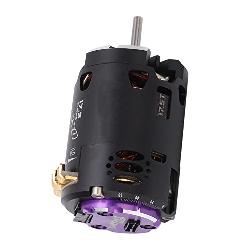 540 V3 Sensored Brushless Motor 2300kv High Performance Brushless Motor for 1/10 1/12 RC Off Road Drift Car Aluminum Black
