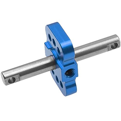 Aluminum RC Differential Locker Spool 2WD Diff Locker Mounts Upgrades Part Compatible with 1/10 Traxxas Slash 2WD Rustler Stampede 2WD Bandit 2WD 1/10 RC Car (Blue) - color: Blue