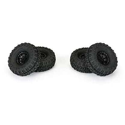 Pro-Line Racing 1/24 Trencher F/R 1.0 TRS MTD 7mm Blk Impulse 4 PRO1020910 RC Tire