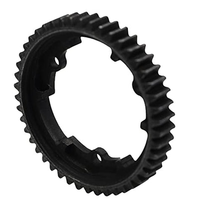 Steel 46T Spur Gear 1 Mod M1 Main Gear Compatible with Traxxas 1/5 X-Maxx 6S 8S 1/10 Maxx 4S 1/10 New E-Revo 2.0 1/7 XO-1 Upgrade Part (46T)