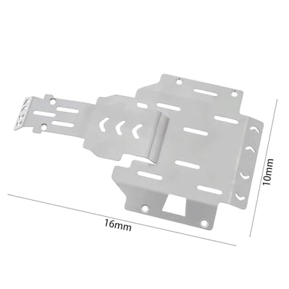 RC Crawlers Models For HBX 3100A 3101A 3103A 1/16 RC Car Heavy Duty Chassis Guard Protection Upgrade Parts Acces Stainless Steel Skid Plate
