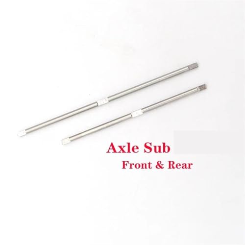 RC Crawlers Components For WPL D12 B16 B24 C14 C24 C34 C44 1/16 For Jjrc For Fayee For FY001 FY002 FY004 RC Axle Replacement Part Metal Drive Shaft Gear Set Bearing(Axle Sub) - size: Axle Sub