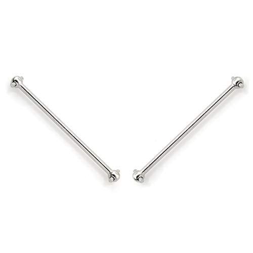 heyous 1 Pair Rear Drive Shaft DogBone Accessory Spare Parts for WLtoys 144001 1/14 RC Car