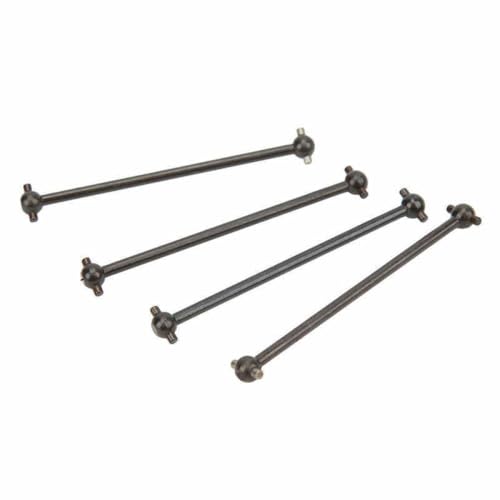 COMODO RC CVD Drive Shaft Set with Dogbone Stub Axles and Cups for 1/12 Scale RC Cars – Steel Replacement Parts