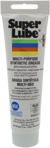 Super Lube-21030 Synthetic Multi-Purpose Grease, 3 Oz. (Pack of 2) - size: 3 oz Tube - Pack of 2