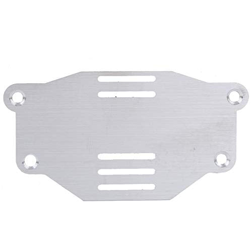 Stainless Steel RC Chassis Protector Plate Heavy Duty Underbody Guard Skid Plate for TRX6 G63 6X6 1 10 Scale Model Car Accessories Silver 8 Piece Set