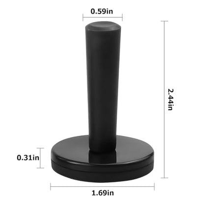 Zpana Car Wrap Magnet Holder, 4PCS Vehicle Window Tint Gripper for Sign Vinyl, Automotive Wrapping Crafts Sign Making Film Fix Aid Tool Set Accessories, Universal for SUV, Sedan, Truck (Black) - color: Black