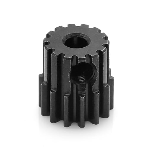 2.3mm 48DP 9T 10T 14T Metal Pinion Set for Traxxas LaTrax 1/18 | hardened steel,CNC; 2.3mm shafts; Fits 1/18 LaTrax Teton, Rally, Desert Prerunner and SST; 7644/7645/7592