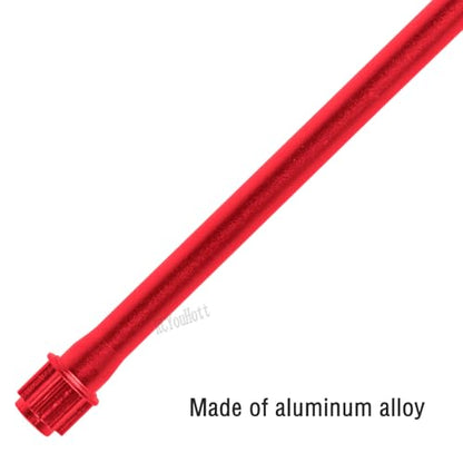 RC 45T Spur Gear Slipper Clutch/Center Slider Driveshaft Upgrades Part for 1/16 Mini Maxx 4WD RTR Brushless Monster Truck (#107154-1),#45 Steel Transmission Gears Spur Gear,Red - color: Red-(upgrades Part）