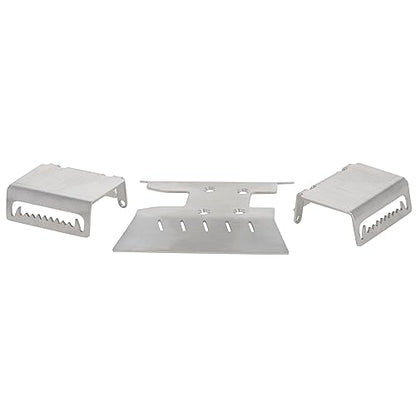 MEUS RACING Stainless Steel Skid Plate Chassis Armor Kit for AXIAL 1/18 UTB18 Capra Crawler Car Upgrades Parts