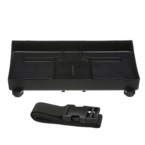 Attwood 9092-5 Battery Tray with Strap, 24/24M Series Battery, 7-Inches L x 11-Inches W, for Up to 10 1/2 Inches Tall - size: One Size