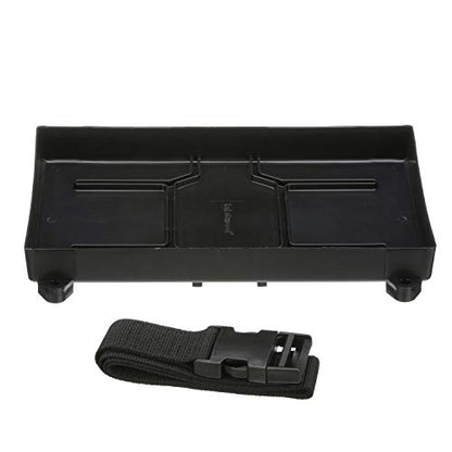 Attwood 9092-5 Battery Tray with Strap, 24/24M Series Battery, 7-Inches L x 11-Inches W, for Up to 10 1/2 Inches Tall - size: One Size