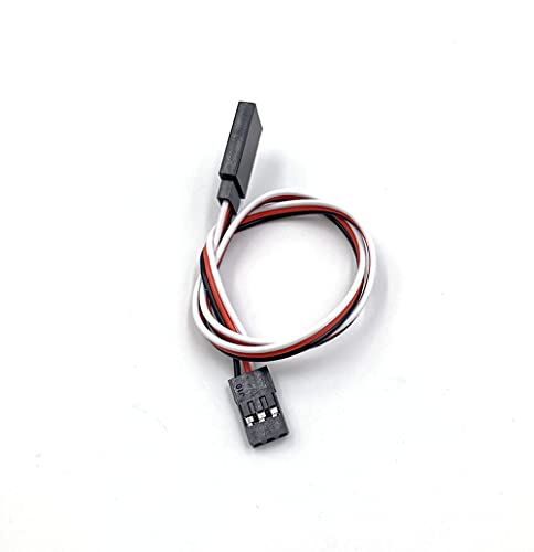 Aliotech 300mm Remote Control Servo Extension Cord Cable Male to Female Servo Extension Lead Wire Cable for RC JR Futaba RC Car or Airplane