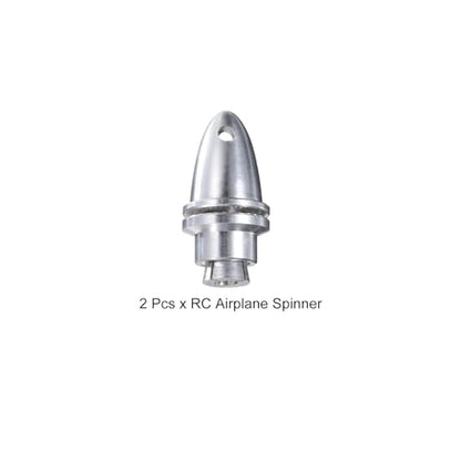 MECCANIXITY RC Plane Airplane Spinners Propeller Adapter, 3mm Extrusion Propeller Adapter Saver for Shaft Brushless Motor Speed Controllers, Pack of 2 - size: 3mm