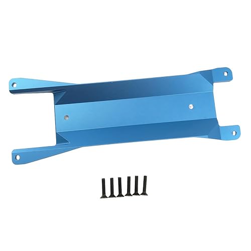 Aluminum Chassis Brace Plate for 1/16 Mini Maxx 4WD RC Truck (Blue) | Monster Truck,Upgrade Parts,CNC Machined,High Strength,Precision Fit,Lightweight,Durable Aluminum - color: Blue