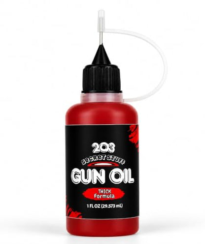 203 Gun Oil, High Viscosity Firearm Lubricant, Precision Needle Oiler, Gun Oil for Pistols, Rifles & Shotguns, Prevents Rust, Reduces Friction & Wear, Extreme Temperature Performance, 1 oz - color: Black